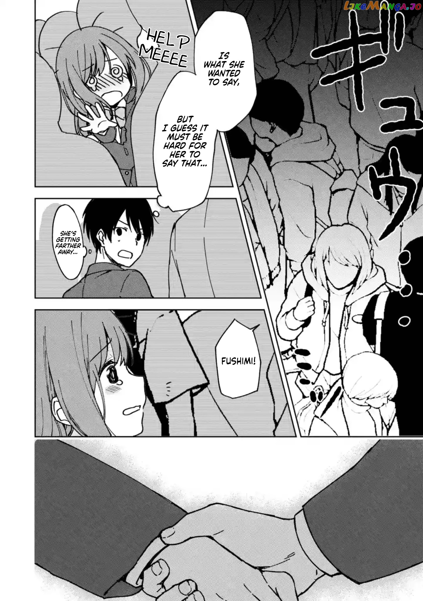 When I Rescued a Beautiful Girl Who Was About to Be Mol*sted, It Was My Childhood Friend Sitting Next to Me chapter 7 - page 6