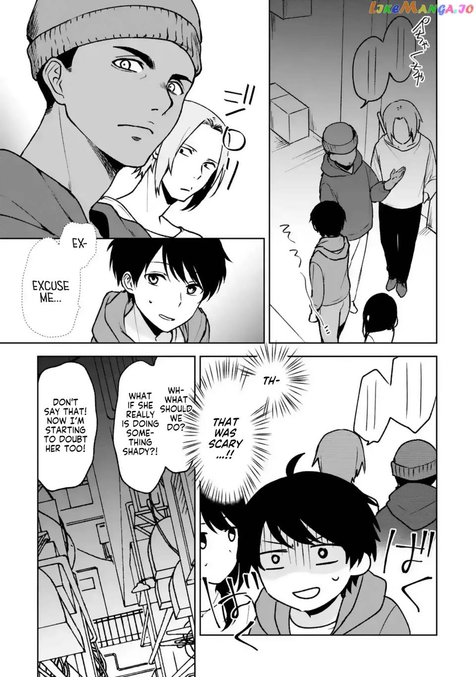 When I Rescued a Beautiful Girl Who Was About to Be Mol*sted, It Was My Childhood Friend Sitting Next to Me chapter 32 - page 9
