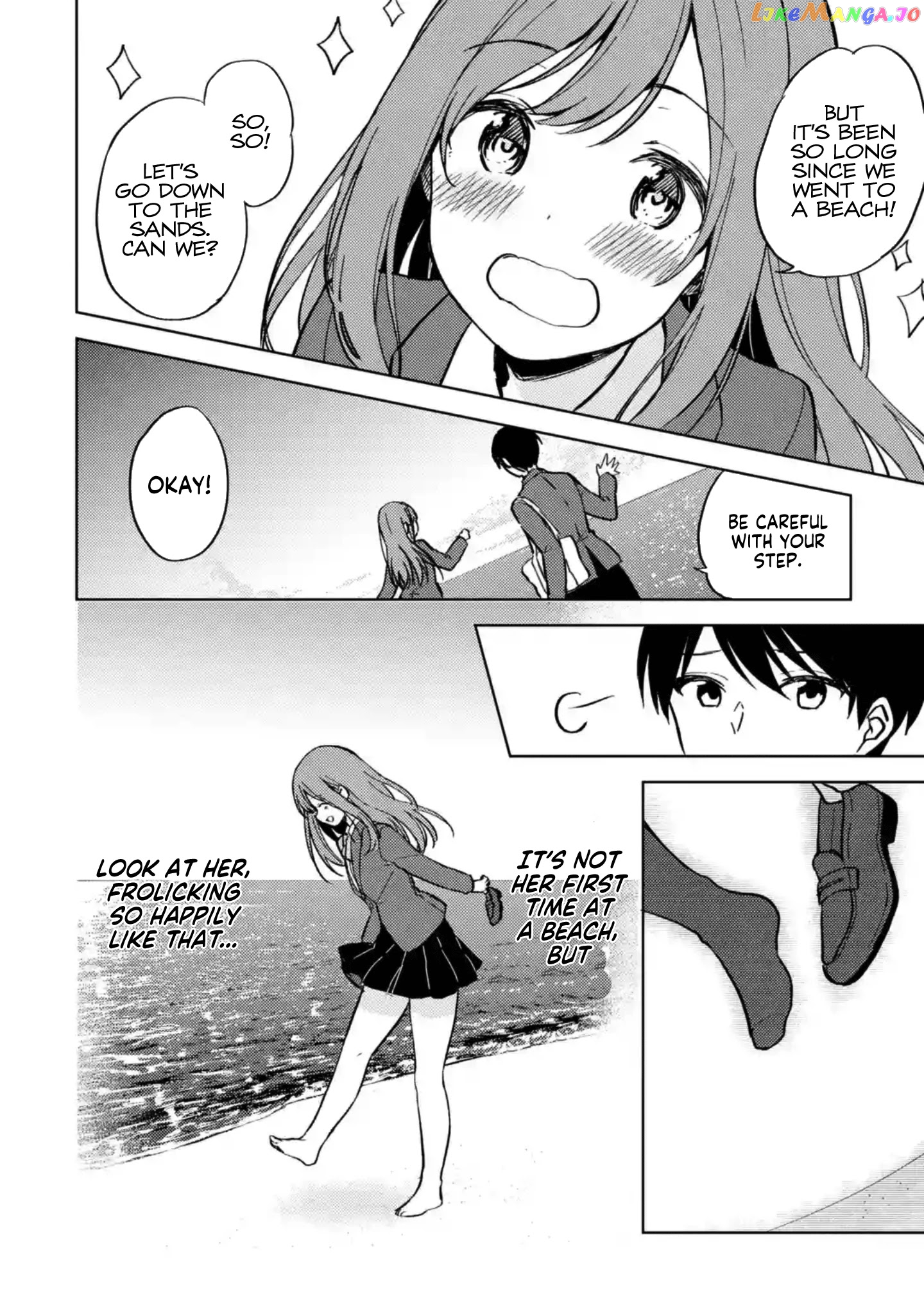 When I Rescued a Beautiful Girl Who Was About to Be Mol*sted, It Was My Childhood Friend Sitting Next to Me chapter 8 - page 10