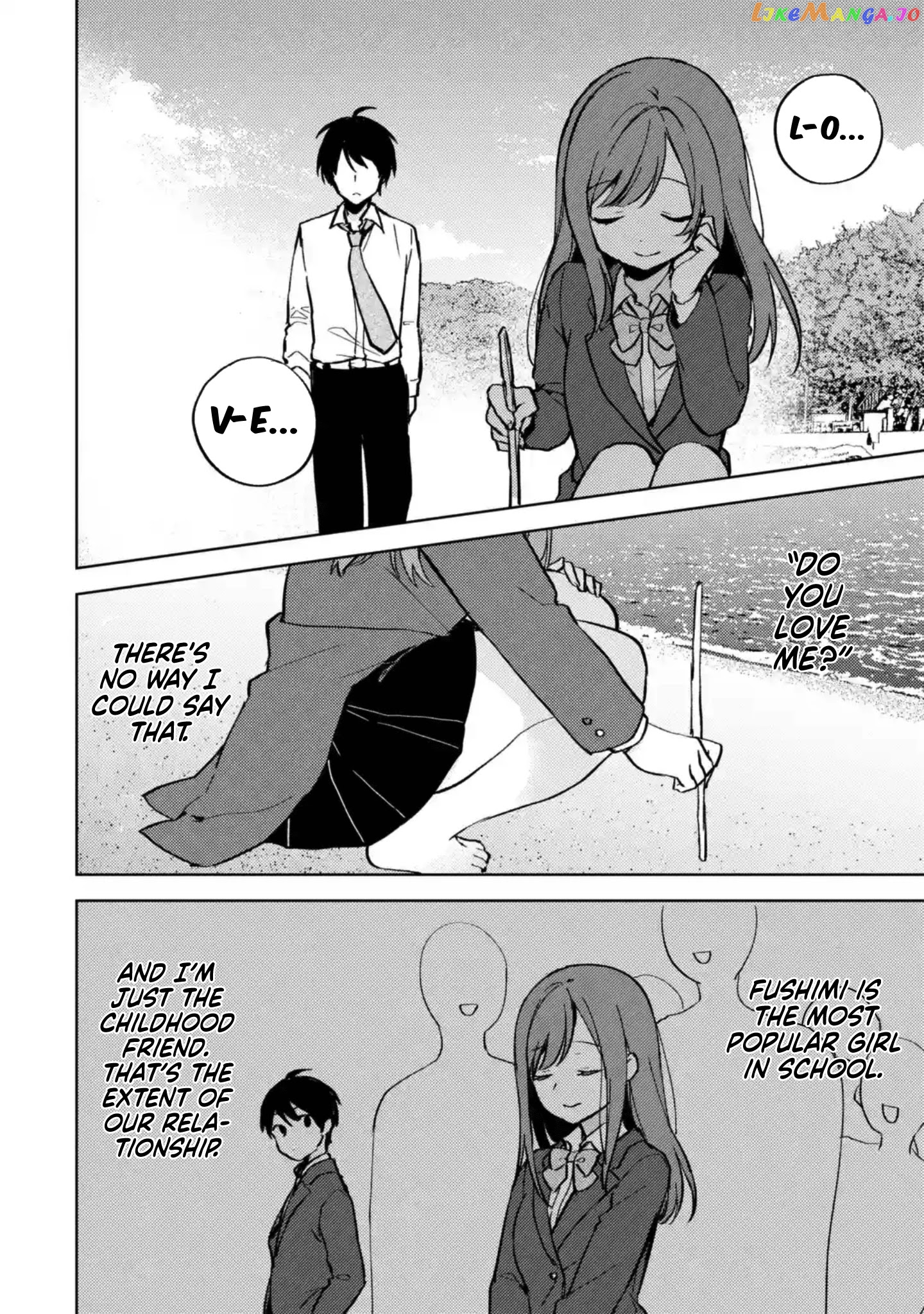 When I Rescued a Beautiful Girl Who Was About to Be Mol*sted, It Was My Childhood Friend Sitting Next to Me chapter 8 - page 18