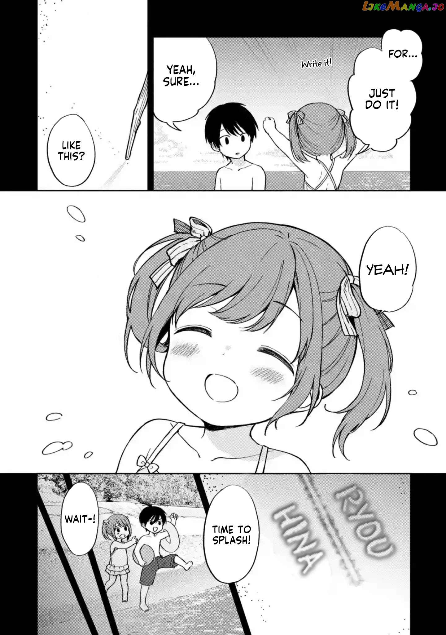 When I Rescued a Beautiful Girl Who Was About to Be Mol*sted, It Was My Childhood Friend Sitting Next to Me chapter 8 - page 2
