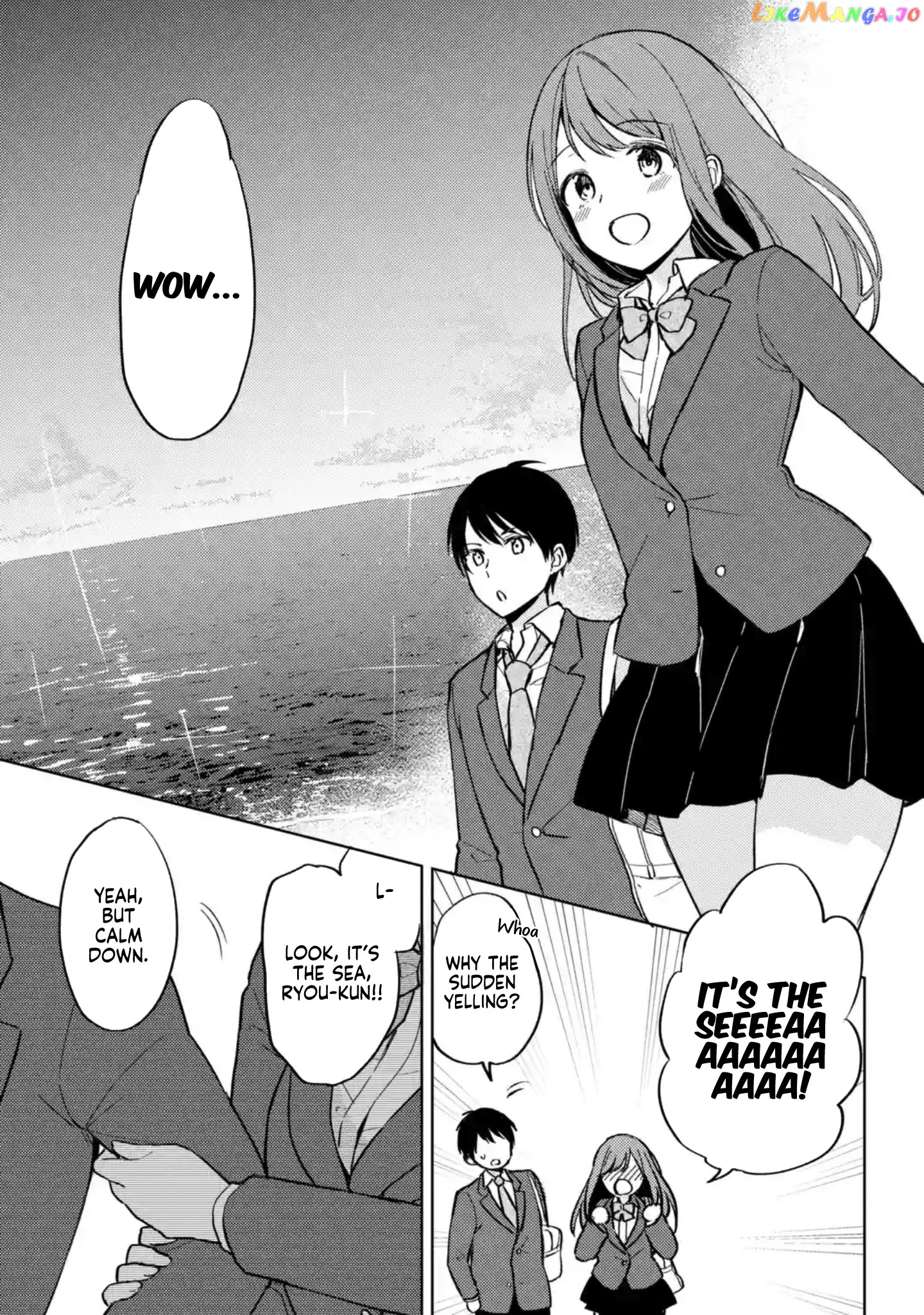 When I Rescued a Beautiful Girl Who Was About to Be Mol*sted, It Was My Childhood Friend Sitting Next to Me chapter 8 - page 9