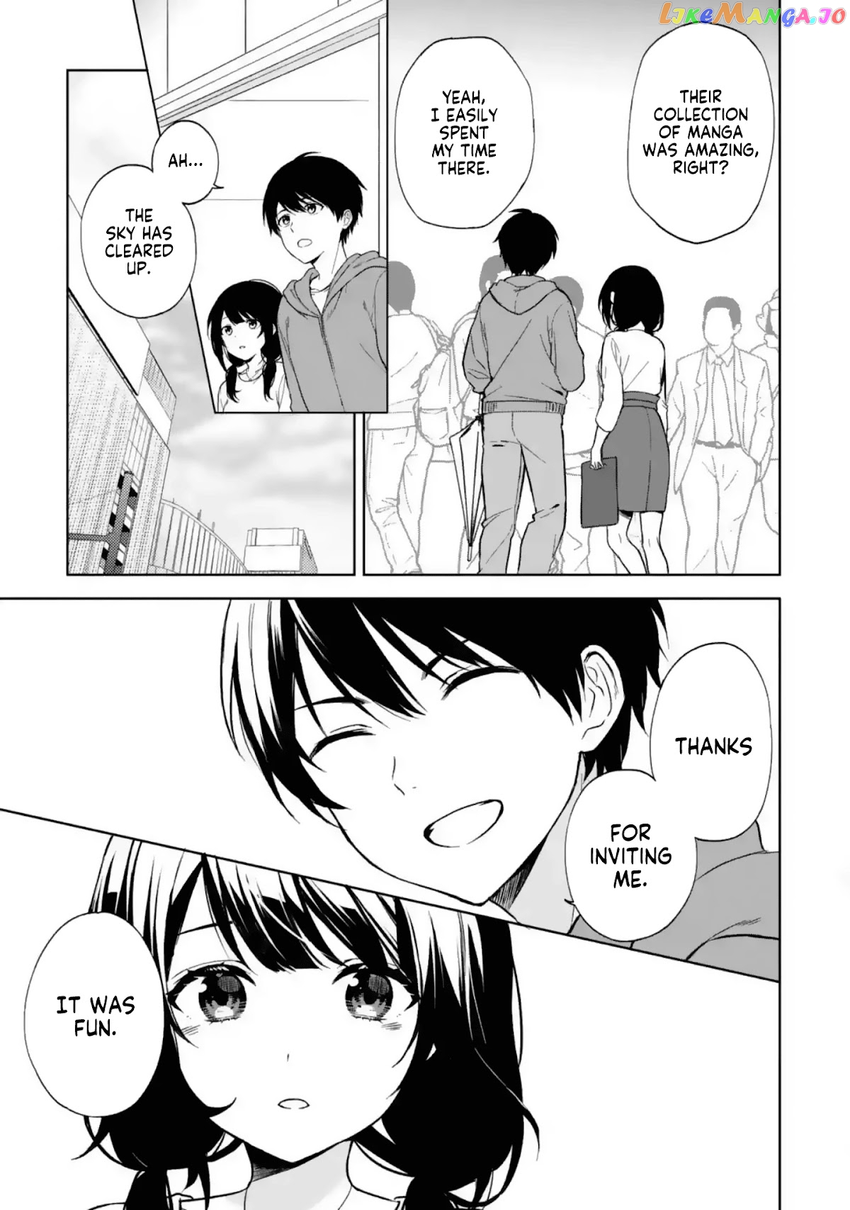 When I Rescued a Beautiful Girl Who Was About to Be Mol*sted, It Was My Childhood Friend Sitting Next to Me chapter 33 - page 13