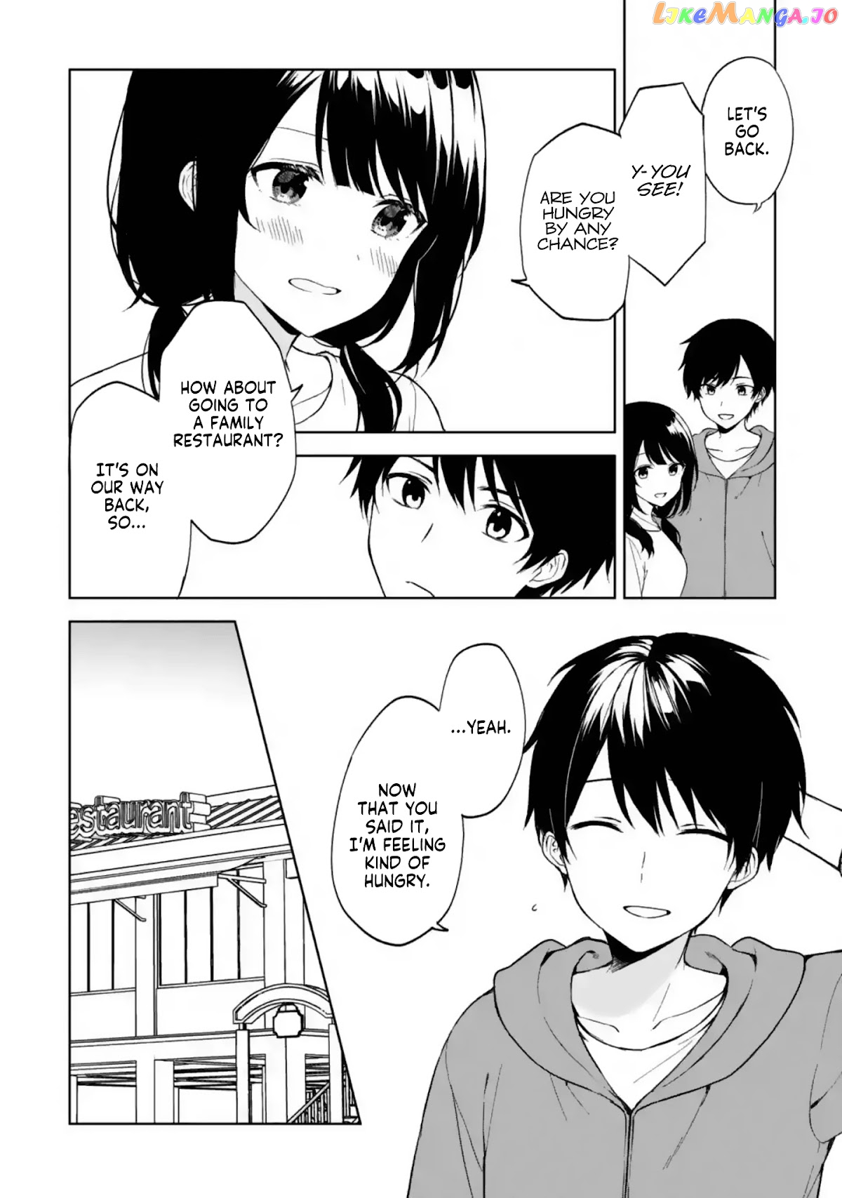 When I Rescued a Beautiful Girl Who Was About to Be Mol*sted, It Was My Childhood Friend Sitting Next to Me chapter 33 - page 14
