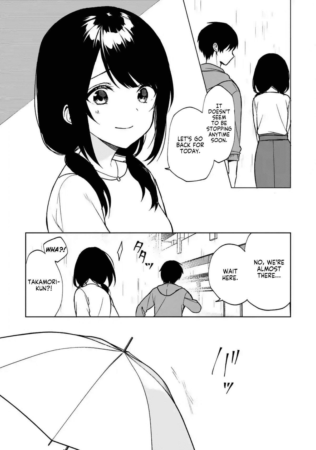 When I Rescued a Beautiful Girl Who Was About to Be Mol*sted, It Was My Childhood Friend Sitting Next to Me chapter 33 - page 5