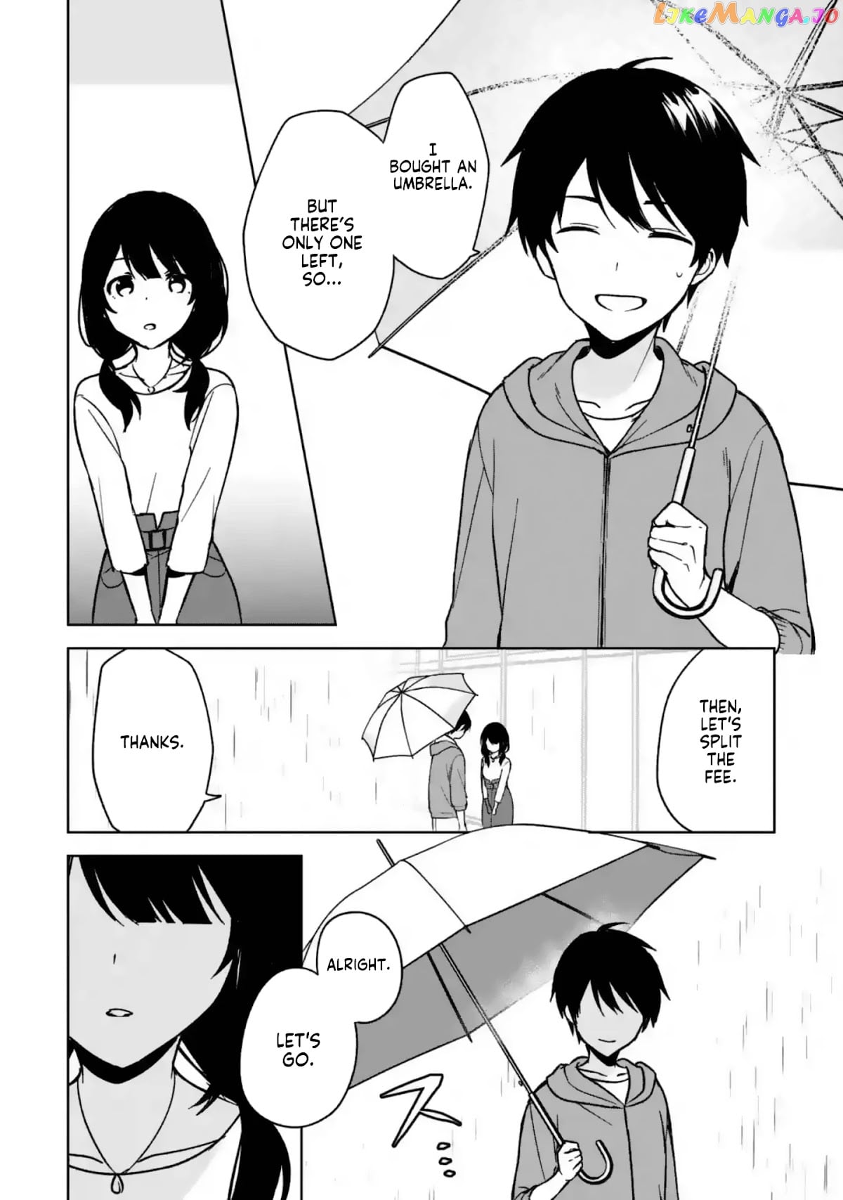 When I Rescued a Beautiful Girl Who Was About to Be Mol*sted, It Was My Childhood Friend Sitting Next to Me chapter 33 - page 6