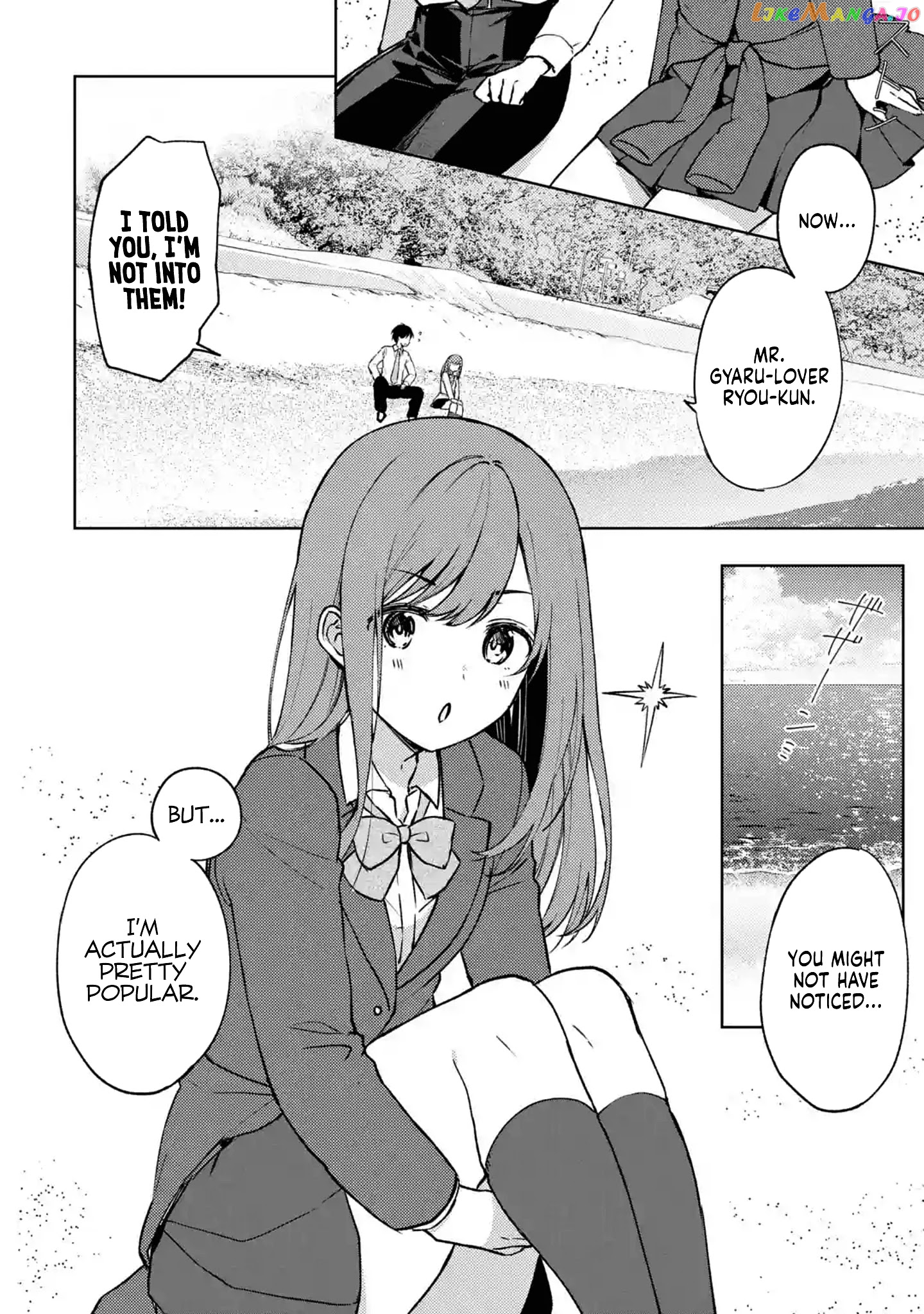 When I Rescued a Beautiful Girl Who Was About to Be Mol*sted, It Was My Childhood Friend Sitting Next to Me chapter 9 - page 4