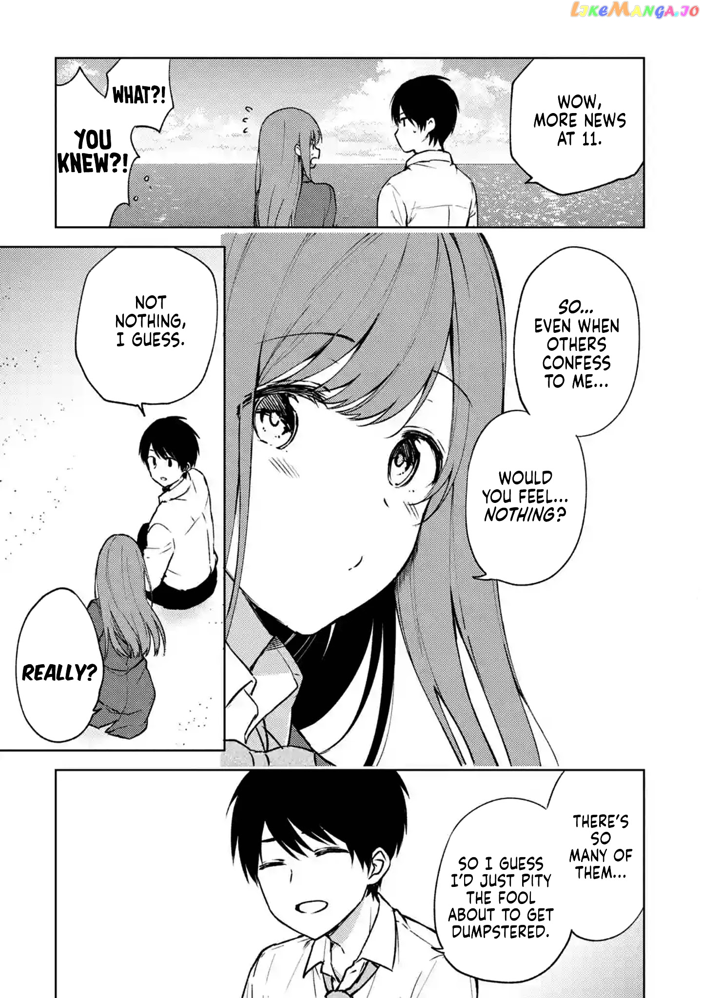 When I Rescued a Beautiful Girl Who Was About to Be Mol*sted, It Was My Childhood Friend Sitting Next to Me chapter 9 - page 5