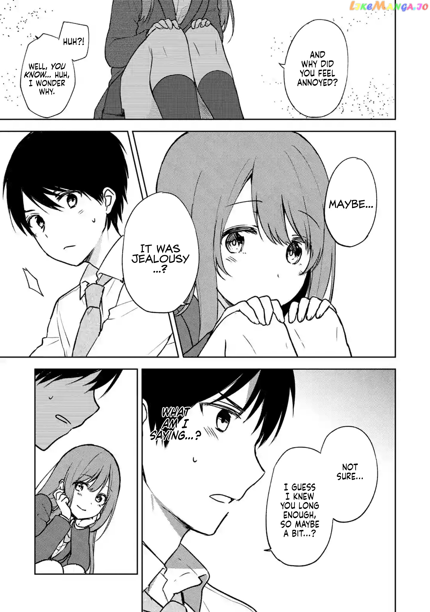 When I Rescued a Beautiful Girl Who Was About to Be Mol*sted, It Was My Childhood Friend Sitting Next to Me chapter 9 - page 9