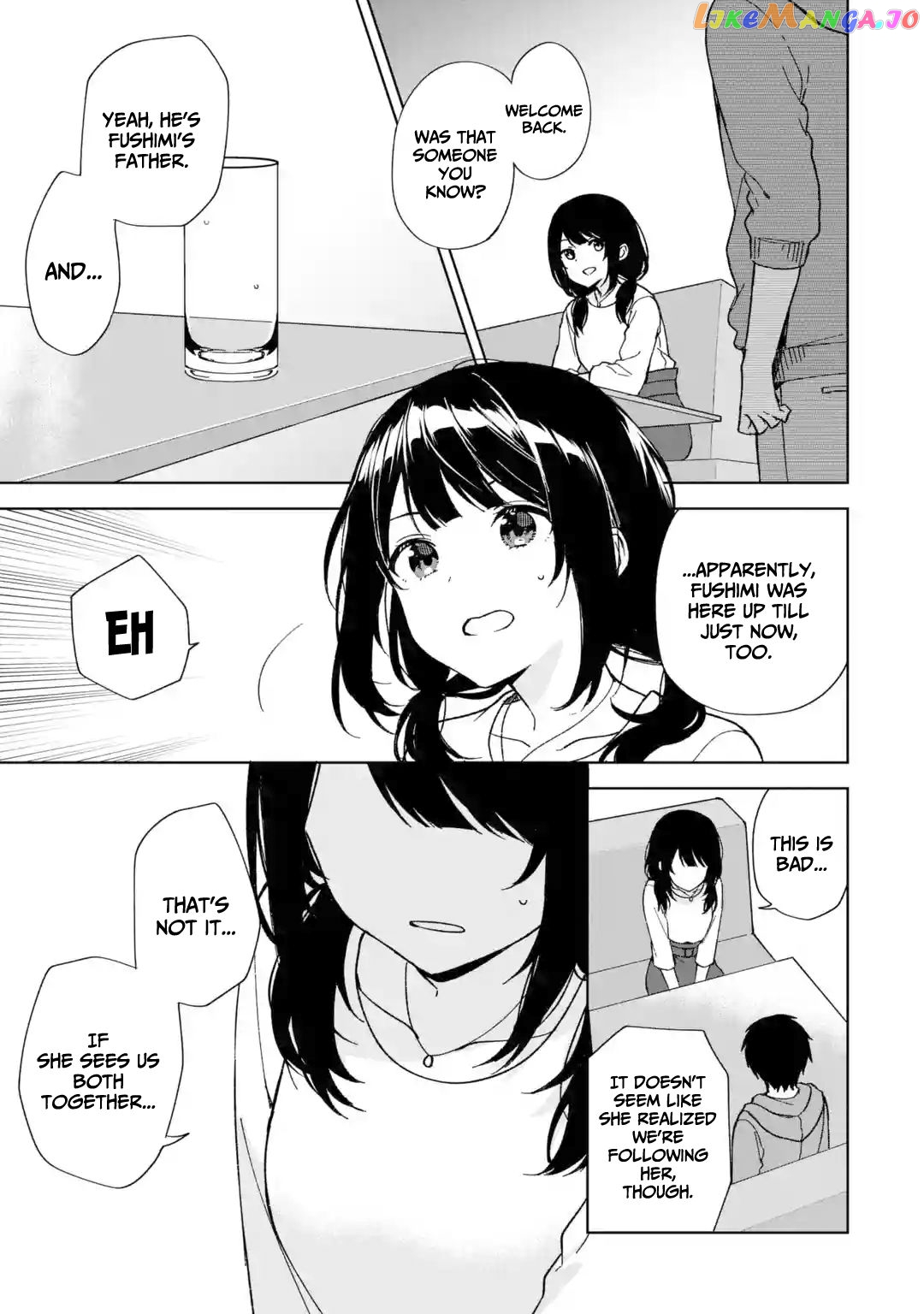 When I Rescued a Beautiful Girl Who Was About to Be Mol*sted, It Was My Childhood Friend Sitting Next to Me chapter 34 - page 8