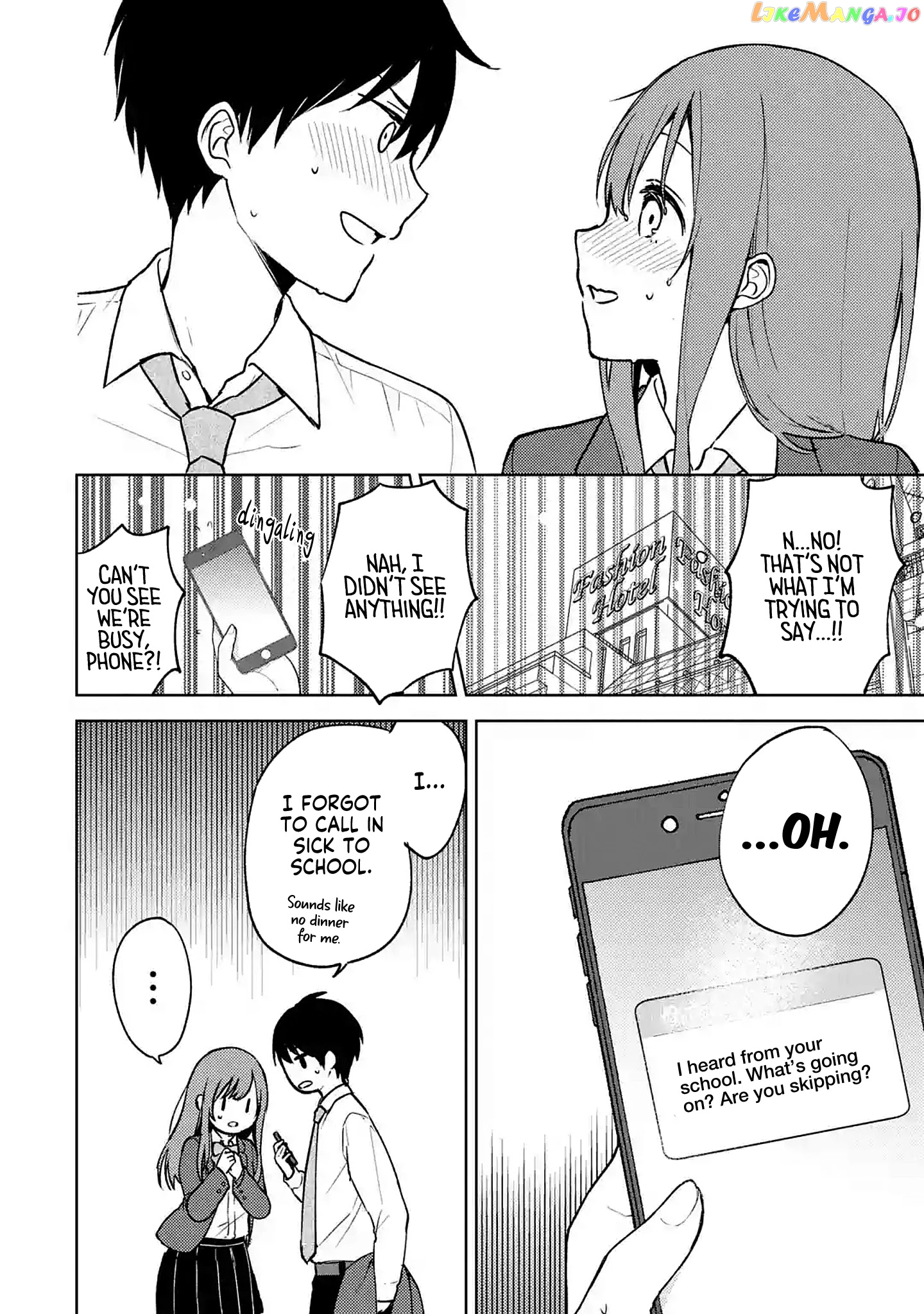 When I Rescued a Beautiful Girl Who Was About to Be Mol*sted, It Was My Childhood Friend Sitting Next to Me chapter 10 - page 12