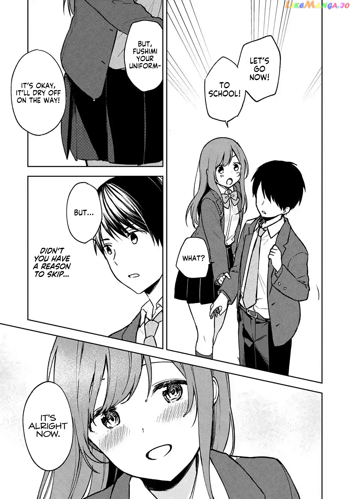 When I Rescued a Beautiful Girl Who Was About to Be Mol*sted, It Was My Childhood Friend Sitting Next to Me chapter 10 - page 13