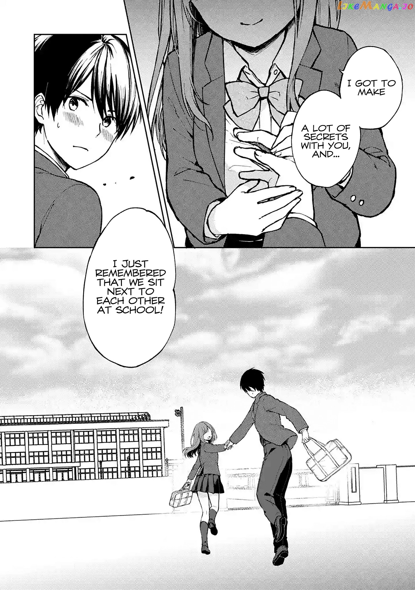 When I Rescued a Beautiful Girl Who Was About to Be Mol*sted, It Was My Childhood Friend Sitting Next to Me chapter 10 - page 14