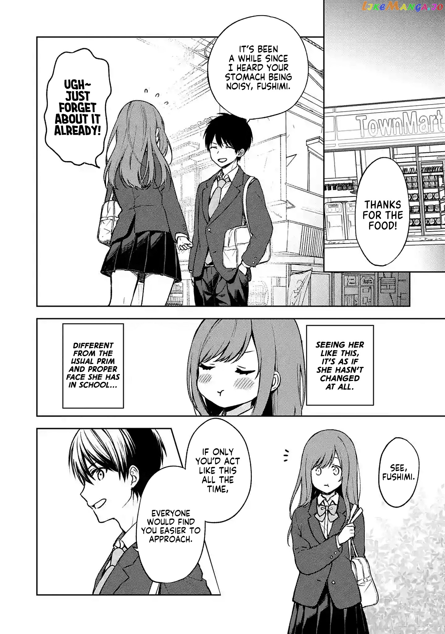 When I Rescued a Beautiful Girl Who Was About to Be Mol*sted, It Was My Childhood Friend Sitting Next to Me chapter 10 - page 6
