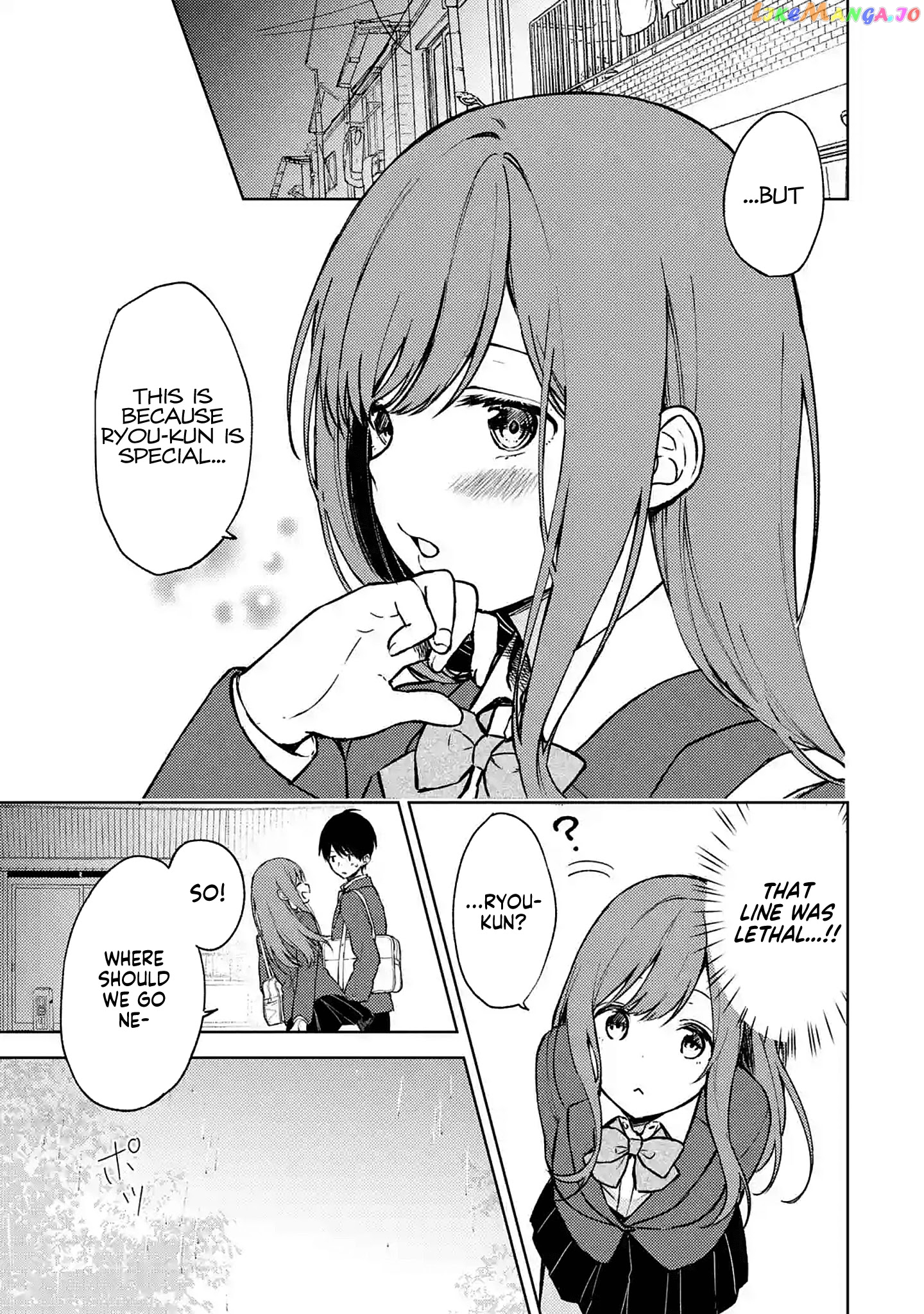 When I Rescued a Beautiful Girl Who Was About to Be Mol*sted, It Was My Childhood Friend Sitting Next to Me chapter 10 - page 7