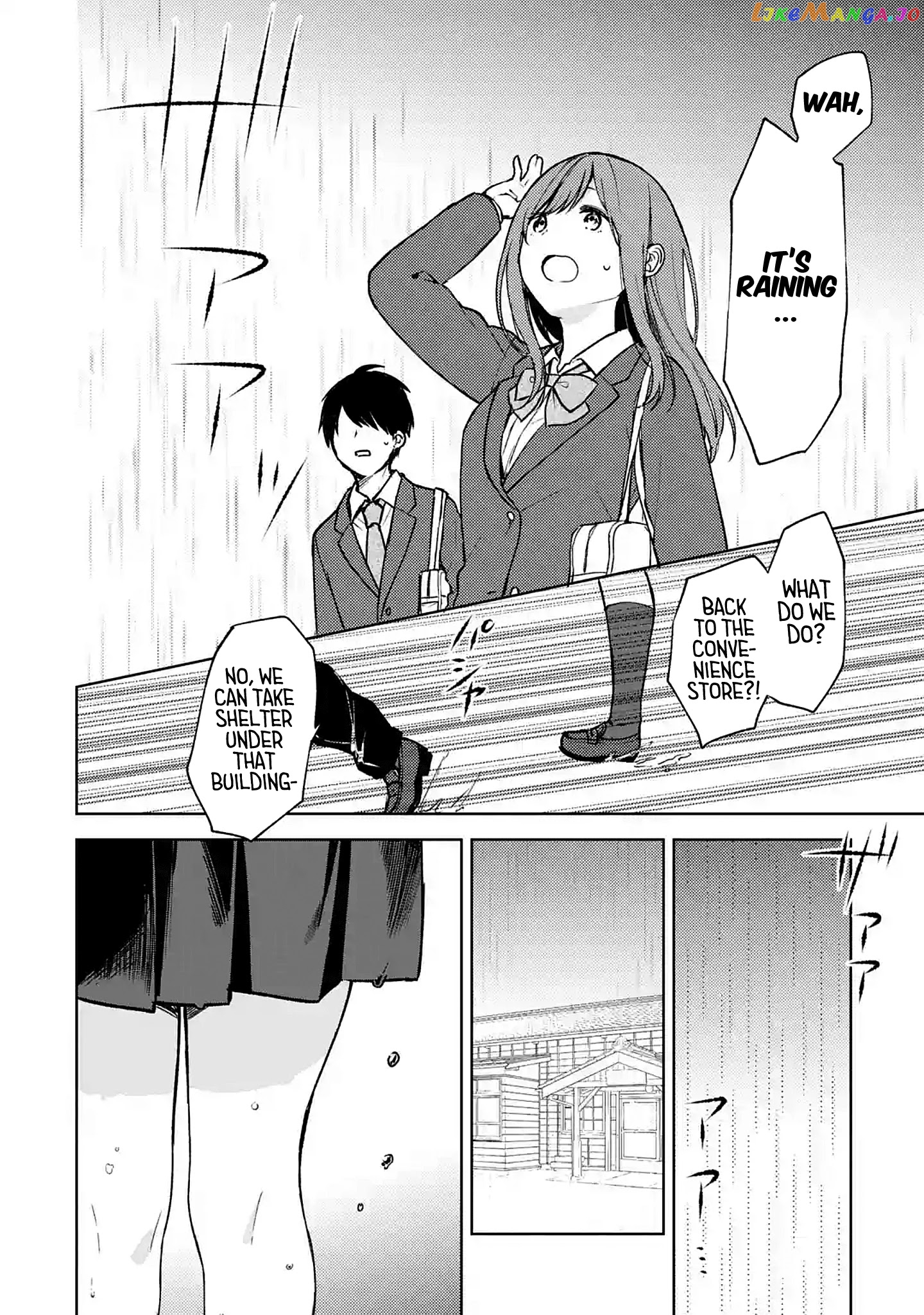 When I Rescued a Beautiful Girl Who Was About to Be Mol*sted, It Was My Childhood Friend Sitting Next to Me chapter 10 - page 8