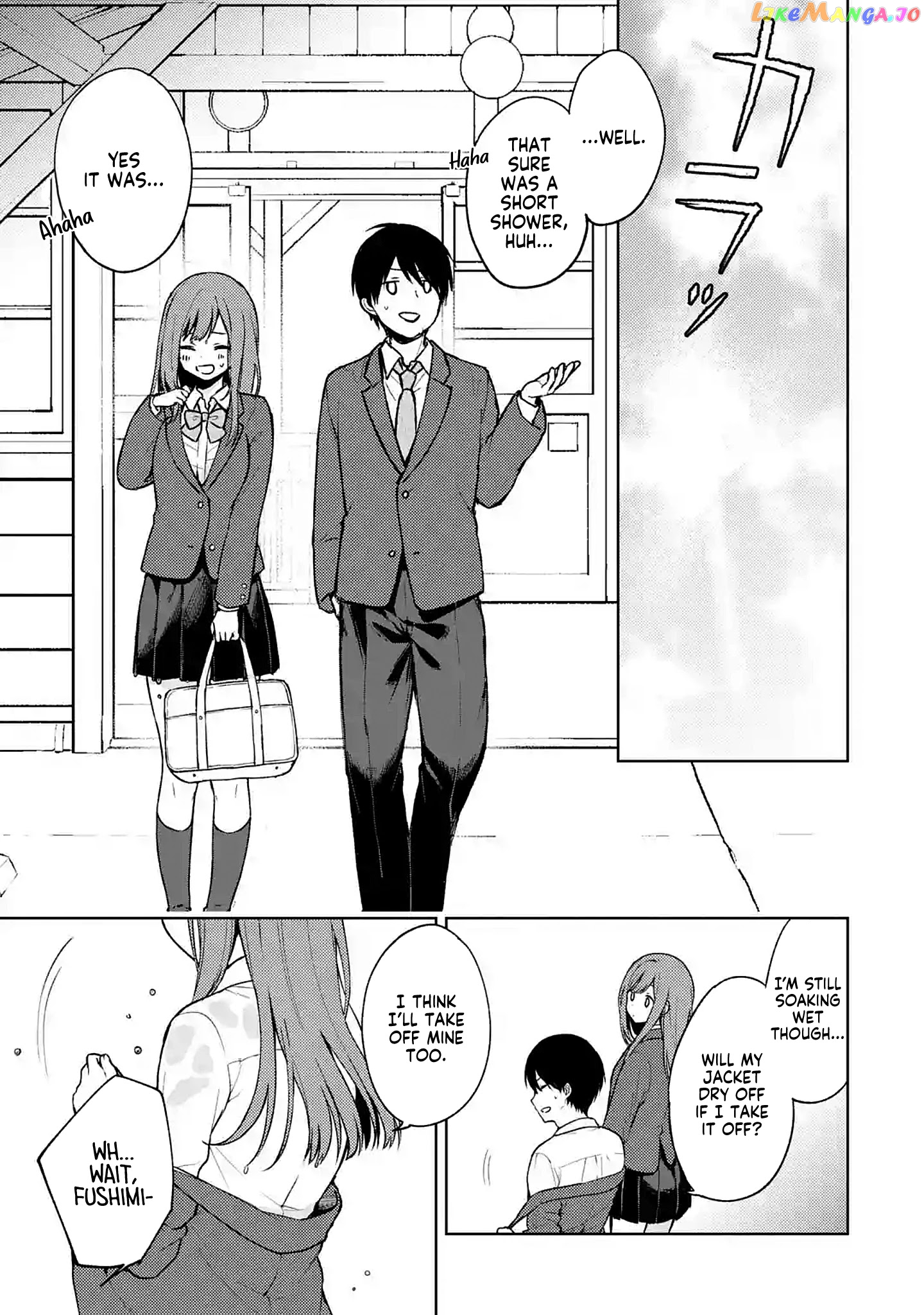 When I Rescued a Beautiful Girl Who Was About to Be Mol*sted, It Was My Childhood Friend Sitting Next to Me chapter 10 - page 9