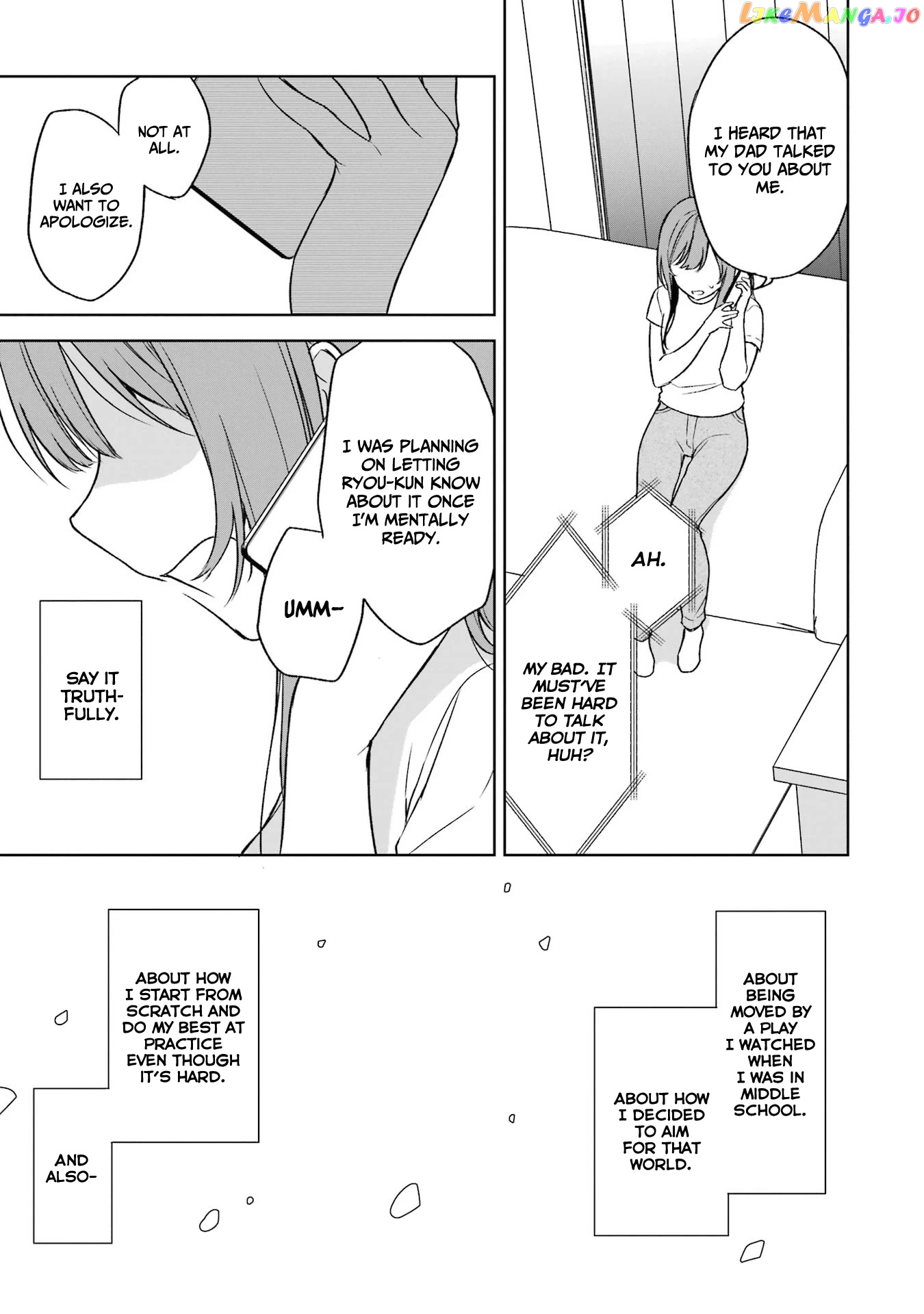 When I Rescued a Beautiful Girl Who Was About to Be Mol*sted, It Was My Childhood Friend Sitting Next to Me chapter 35 - page 18