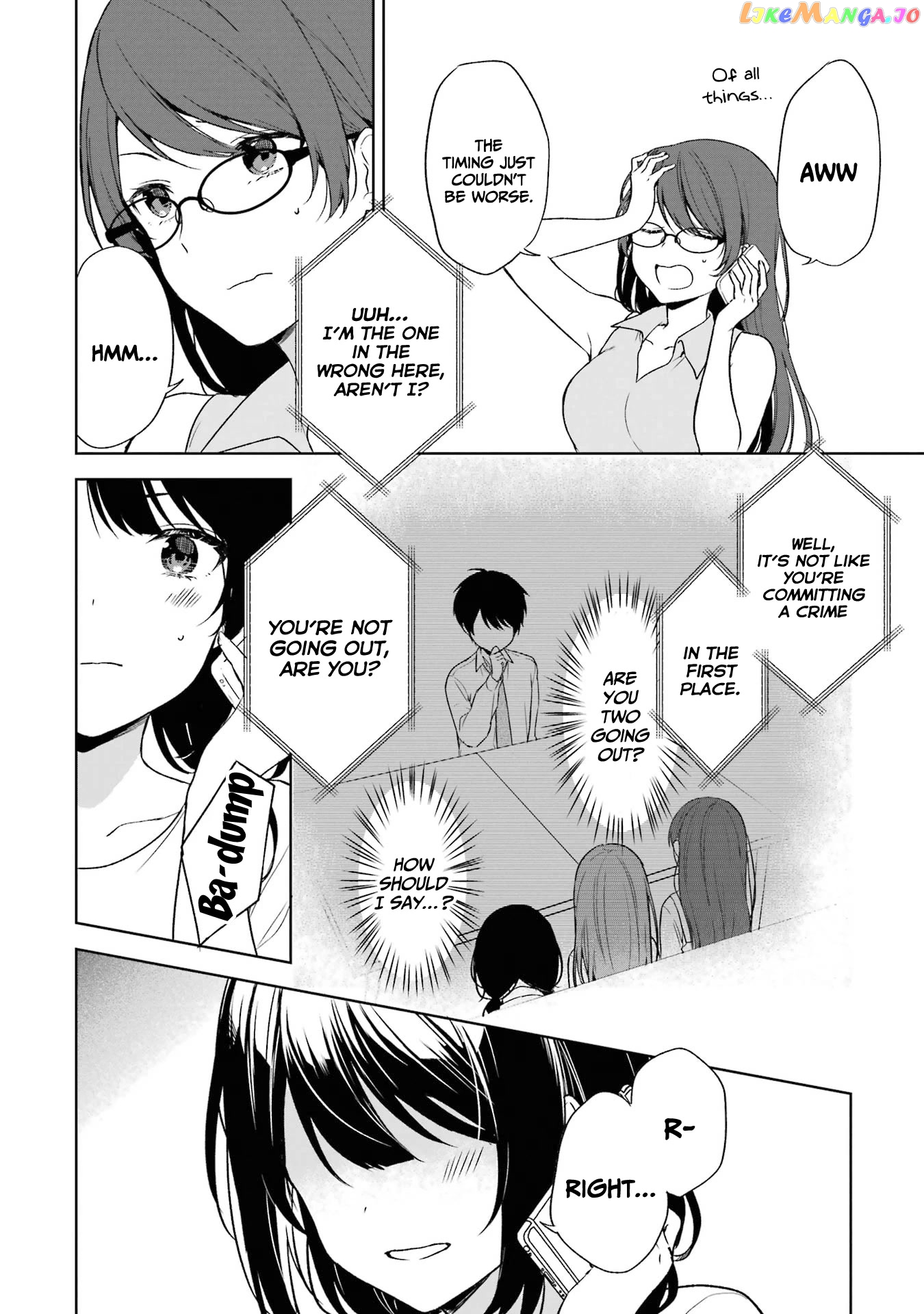 When I Rescued a Beautiful Girl Who Was About to Be Mol*sted, It Was My Childhood Friend Sitting Next to Me chapter 35 - page 7