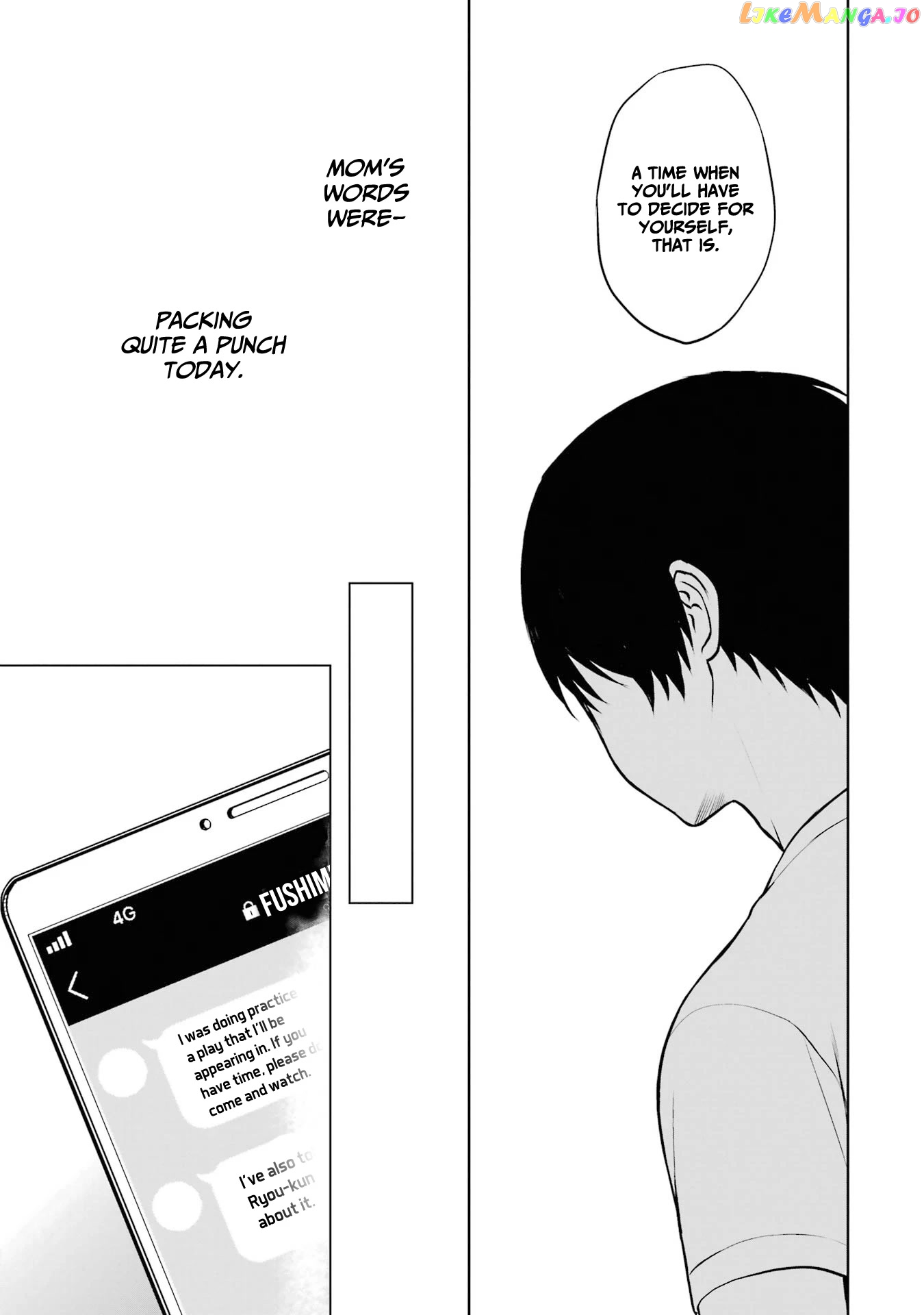 When I Rescued a Beautiful Girl Who Was About to Be Mol*sted, It Was My Childhood Friend Sitting Next to Me chapter 36 - page 12