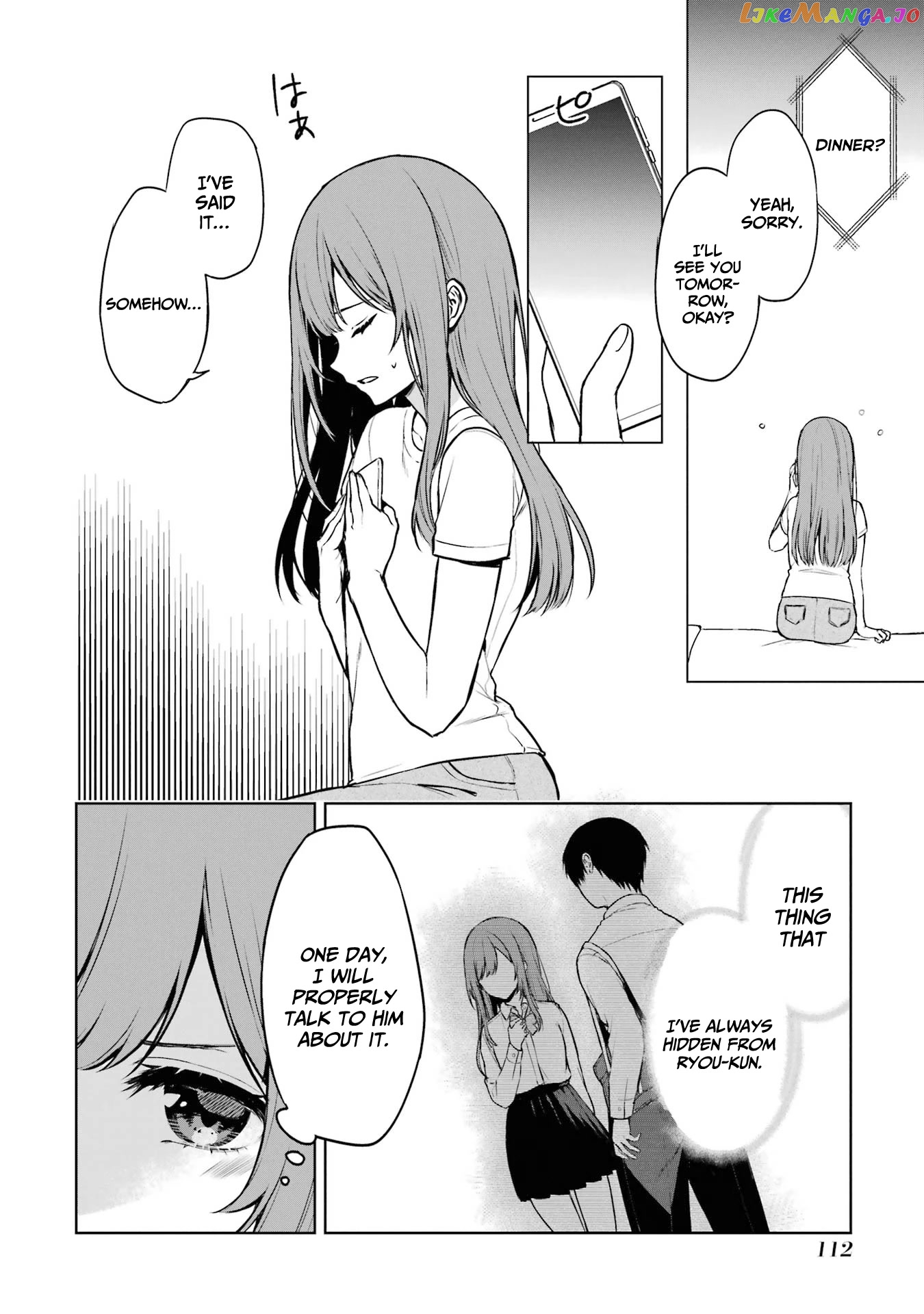 When I Rescued a Beautiful Girl Who Was About to Be Mol*sted, It Was My Childhood Friend Sitting Next to Me chapter 36 - page 7