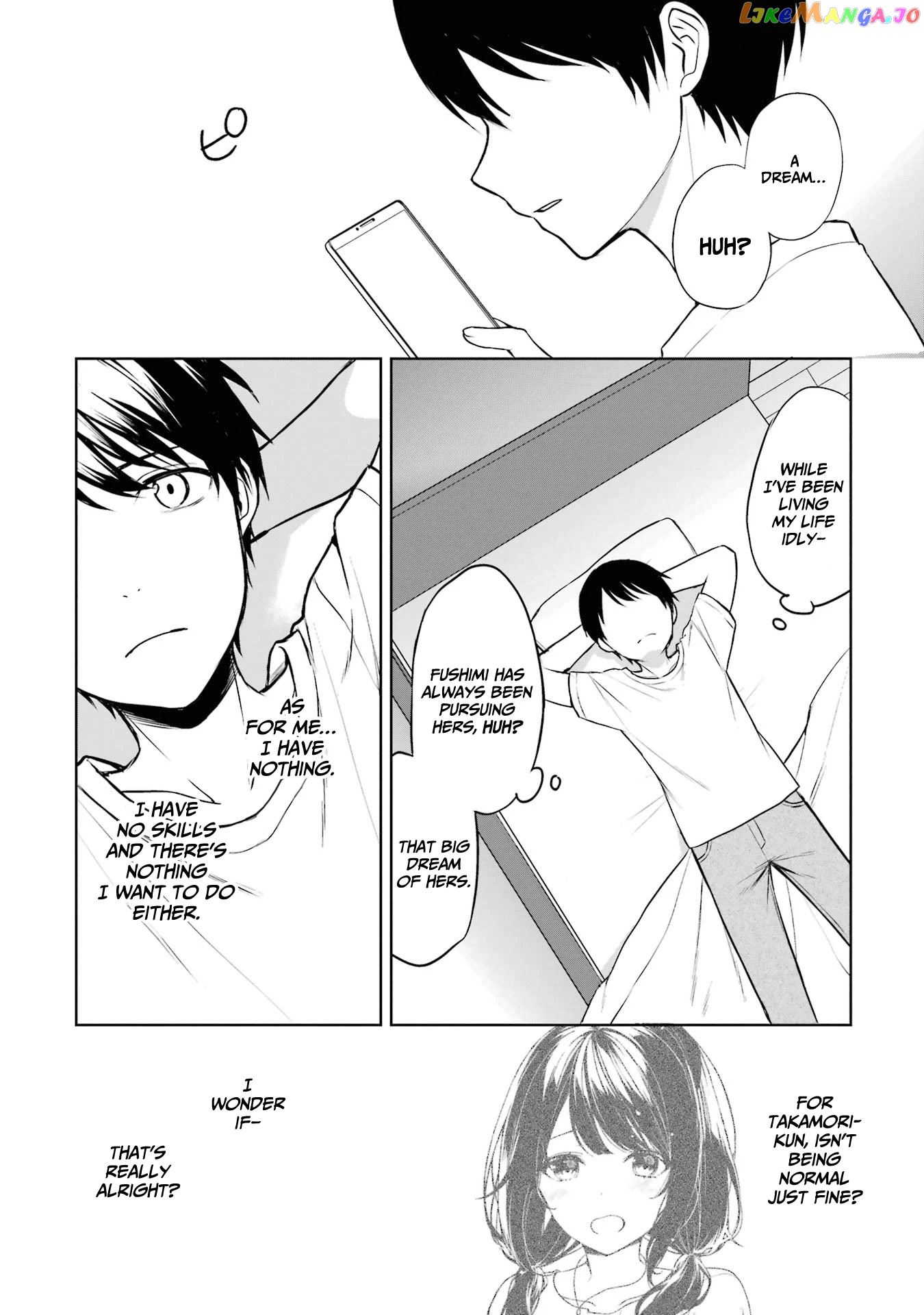 When I Rescued a Beautiful Girl Who Was About to Be Mol*sted, It Was My Childhood Friend Sitting Next to Me chapter 36 - page 9