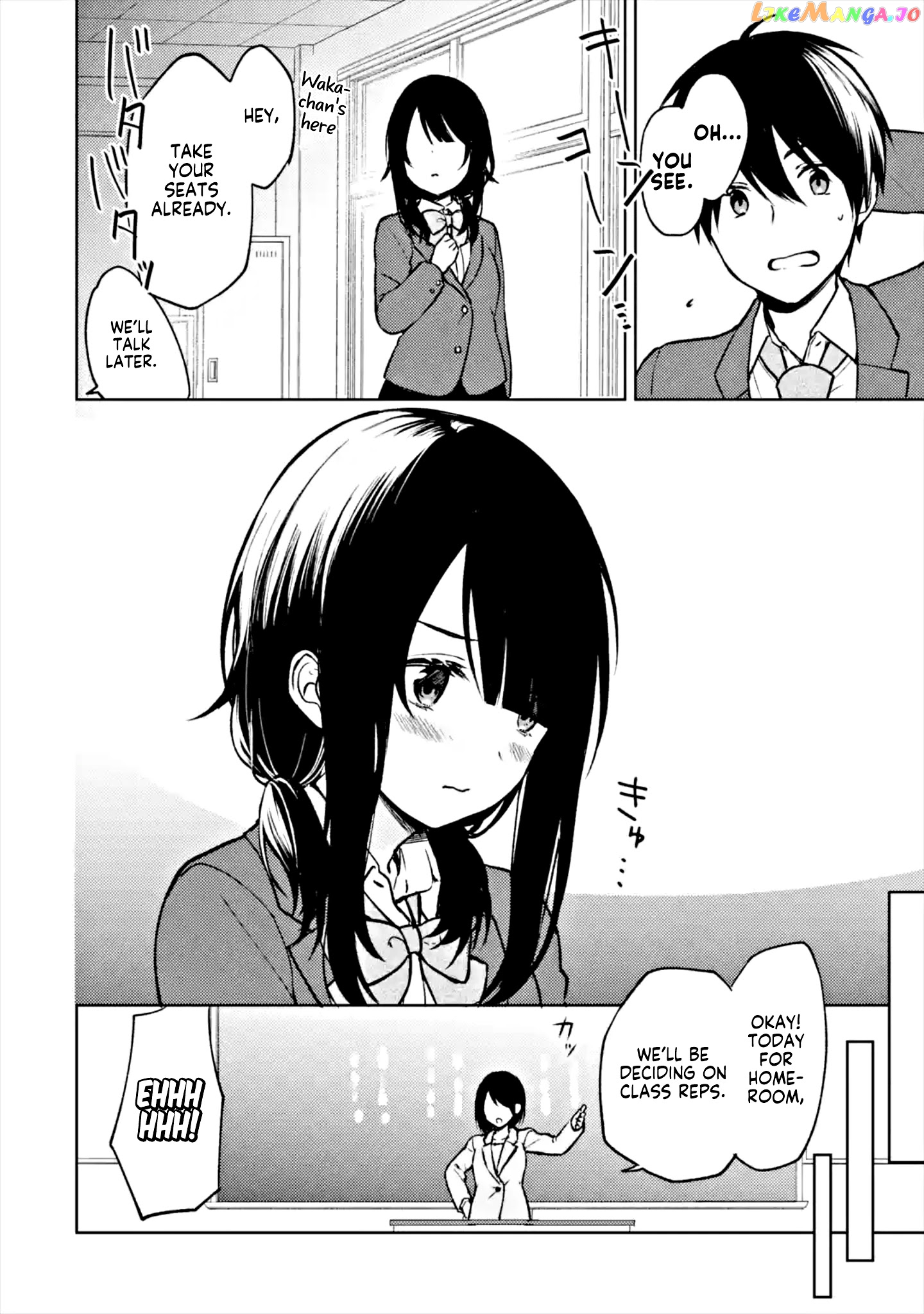 When I Rescued a Beautiful Girl Who Was About to Be Mol*sted, It Was My Childhood Friend Sitting Next to Me chapter 11 - page 10