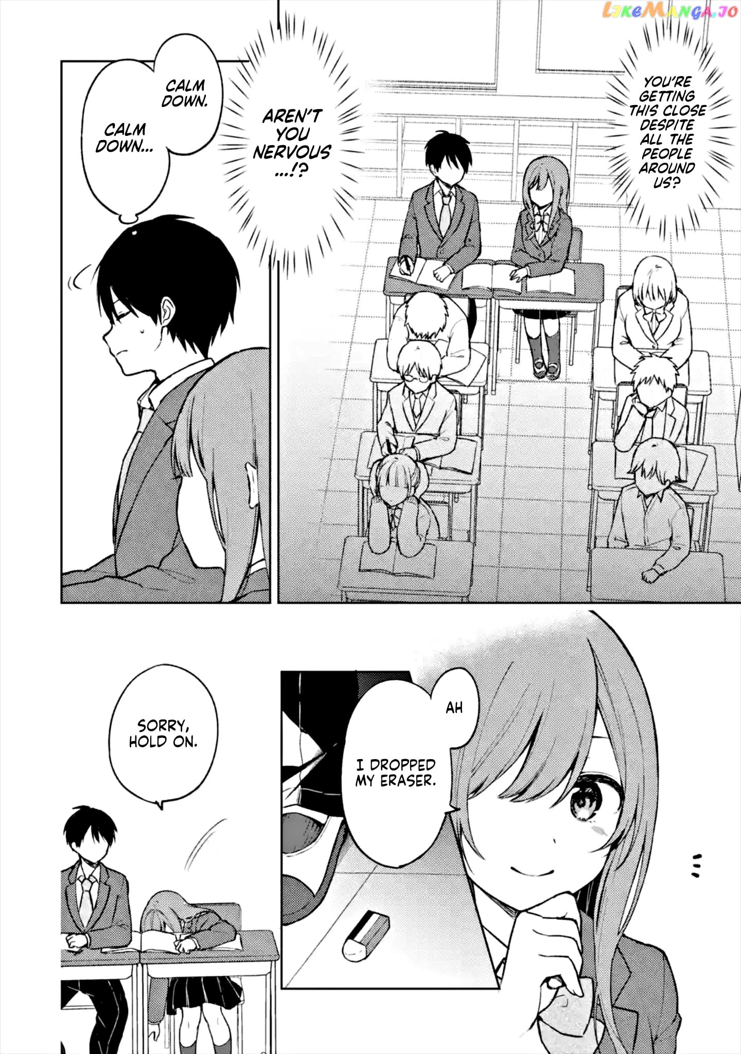When I Rescued a Beautiful Girl Who Was About to Be Mol*sted, It Was My Childhood Friend Sitting Next to Me chapter 11 - page 4