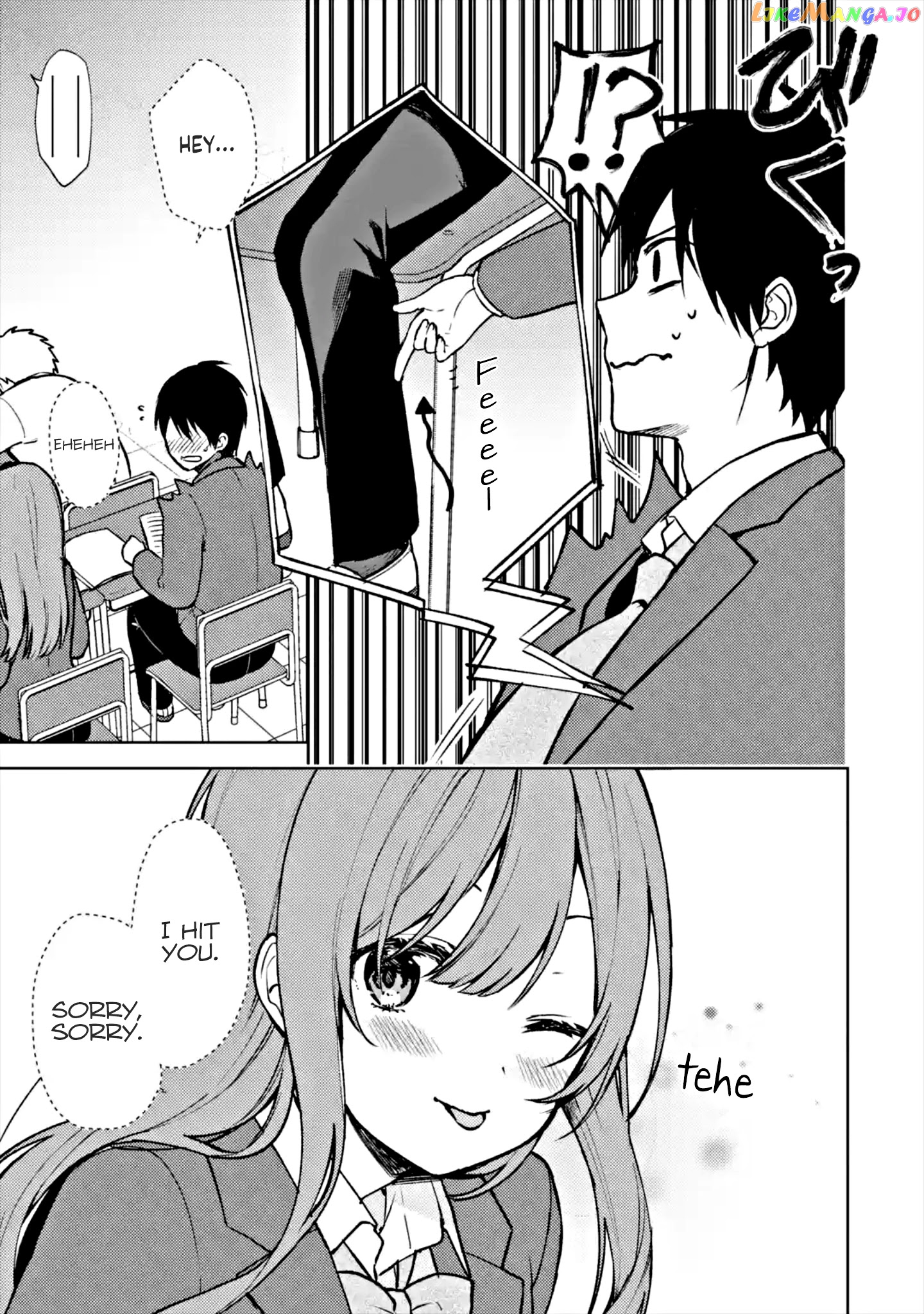 When I Rescued a Beautiful Girl Who Was About to Be Mol*sted, It Was My Childhood Friend Sitting Next to Me chapter 11 - page 5