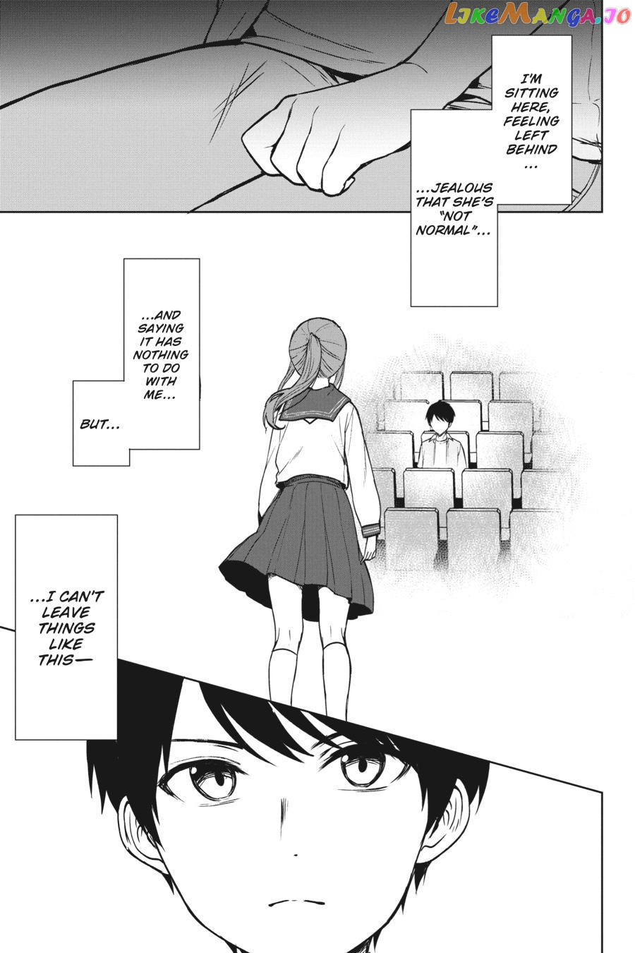 When I Rescued a Beautiful Girl Who Was About to Be Mol*sted, It Was My Childhood Friend Sitting Next to Me chapter 37 - page 15
