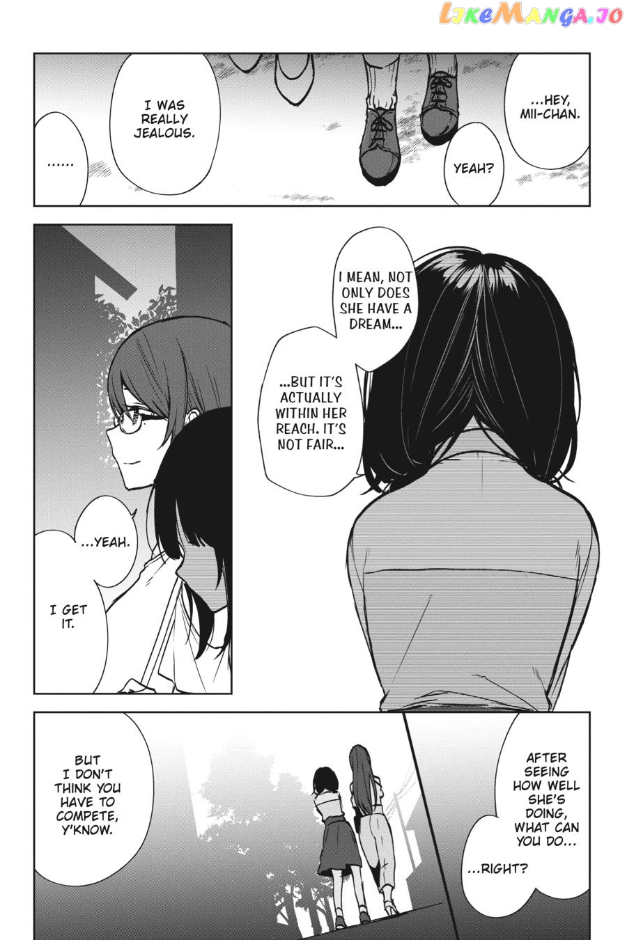 When I Rescued a Beautiful Girl Who Was About to Be Mol*sted, It Was My Childhood Friend Sitting Next to Me chapter 37 - page 28