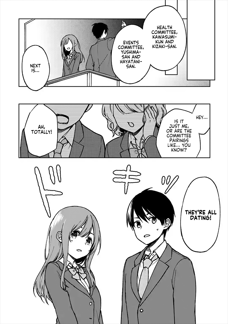When I Rescued a Beautiful Girl Who Was About to Be Mol*sted, It Was My Childhood Friend Sitting Next to Me chapter 12 - page 9