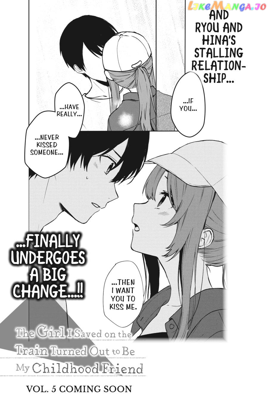 When I Rescued a Beautiful Girl Who Was About to Be Mol*sted, It Was My Childhood Friend Sitting Next to Me chapter 39 - page 23