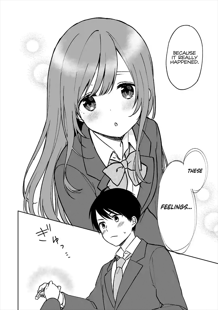 When I Rescued a Beautiful Girl Who Was About to Be Mol*sted, It Was My Childhood Friend Sitting Next to Me chapter 14 - page 12