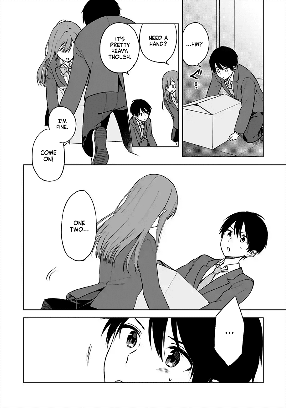 When I Rescued a Beautiful Girl Who Was About to Be Mol*sted, It Was My Childhood Friend Sitting Next to Me chapter 14 - page 6