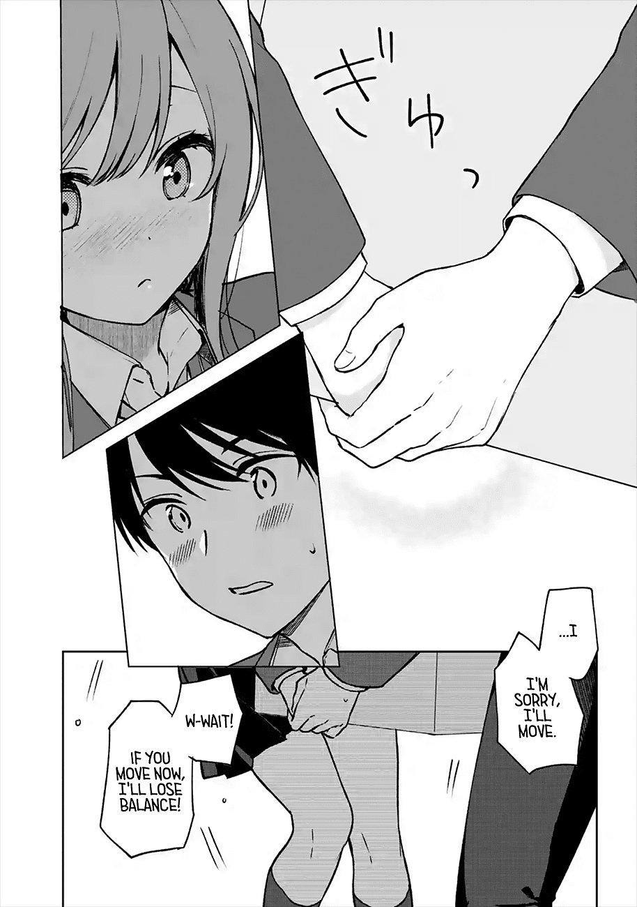 When I Rescued a Beautiful Girl Who Was About to Be Mol*sted, It Was My Childhood Friend Sitting Next to Me chapter 14 - page 7