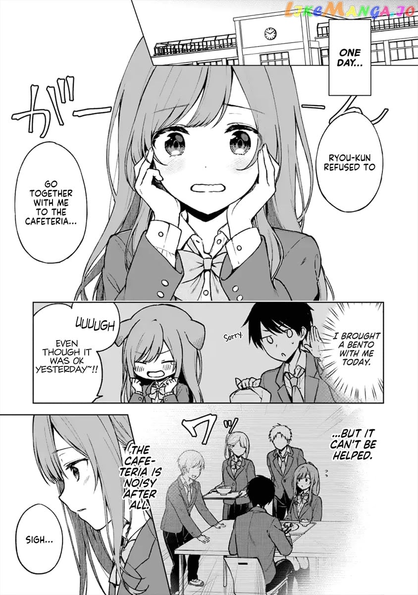 When I Rescued a Beautiful Girl Who Was About to Be Mol*sted, It Was My Childhood Friend Sitting Next to Me chapter 15 - page 1