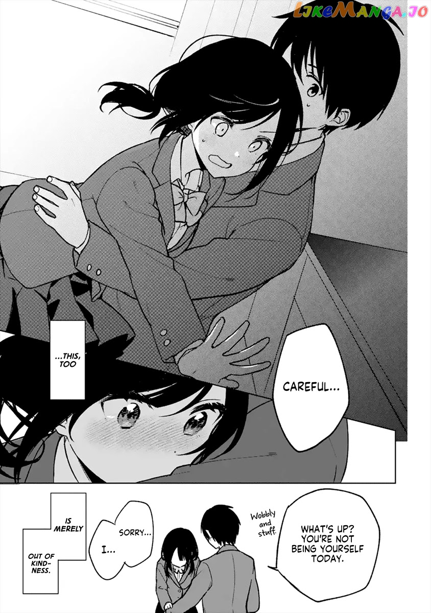 When I Rescued a Beautiful Girl Who Was About to Be Mol*sted, It Was My Childhood Friend Sitting Next to Me chapter 15 - page 13