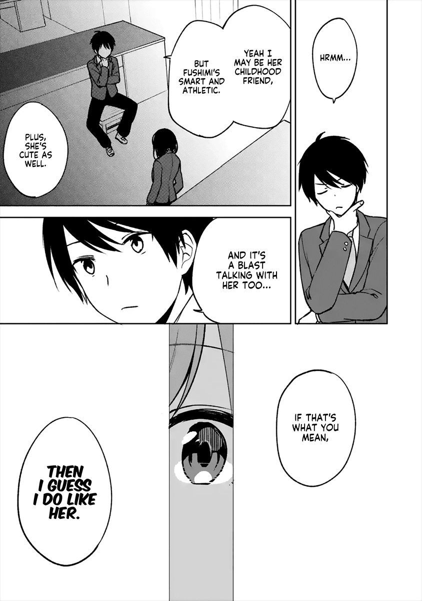 When I Rescued a Beautiful Girl Who Was About to Be Mol*sted, It Was My Childhood Friend Sitting Next to Me chapter 16 - page 9
