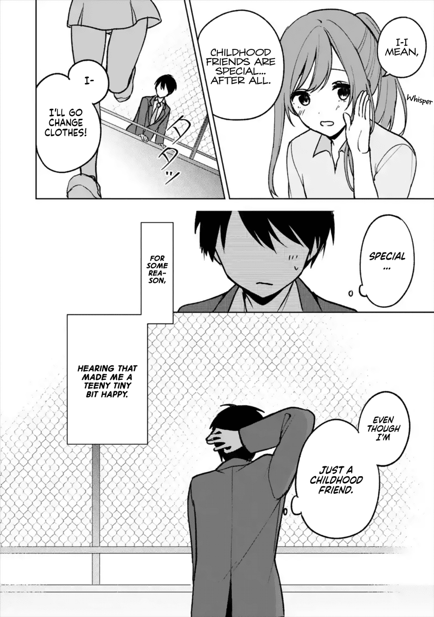 When I Rescued a Beautiful Girl Who Was About to Be Mol*sted, It Was My Childhood Friend Sitting Next to Me chapter 17 - page 14