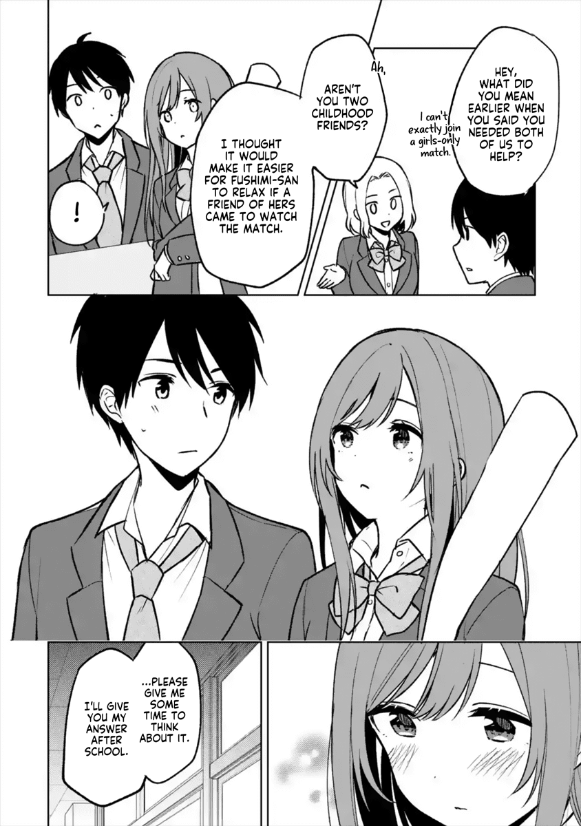 When I Rescued a Beautiful Girl Who Was About to Be Mol*sted, It Was My Childhood Friend Sitting Next to Me chapter 17 - page 6