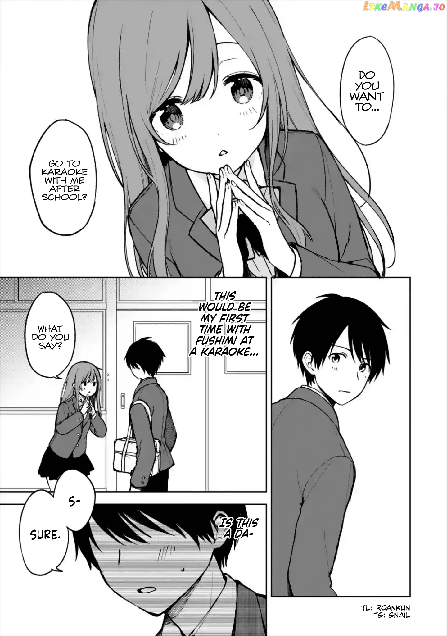 When I Rescued a Beautiful Girl Who Was About to Be Mol*sted, It Was My Childhood Friend Sitting Next to Me chapter 18 - page 1