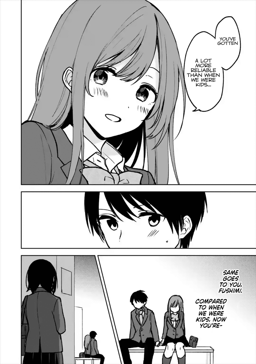 When I Rescued a Beautiful Girl Who Was About to Be Mol*sted, It Was My Childhood Friend Sitting Next to Me chapter 19 - page 11