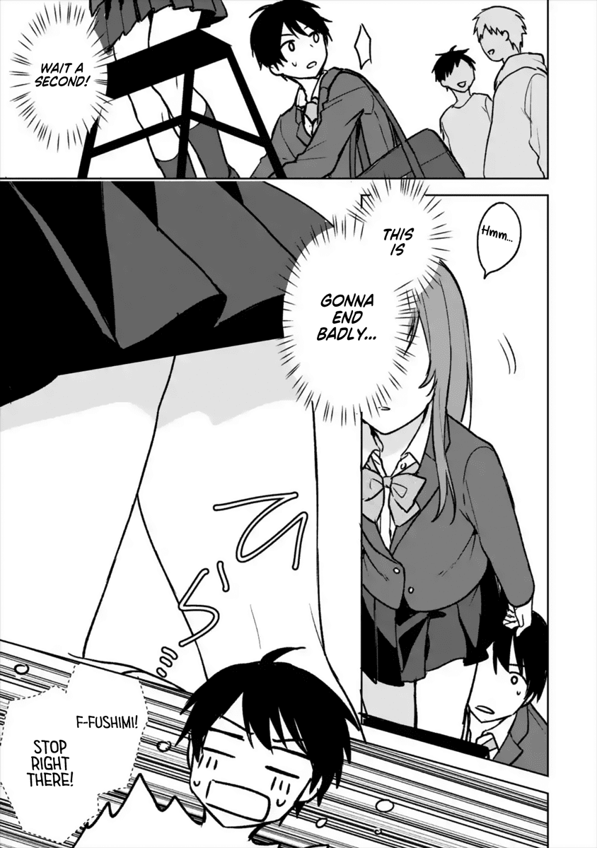 When I Rescued a Beautiful Girl Who Was About to Be Mol*sted, It Was My Childhood Friend Sitting Next to Me chapter 19 - page 8