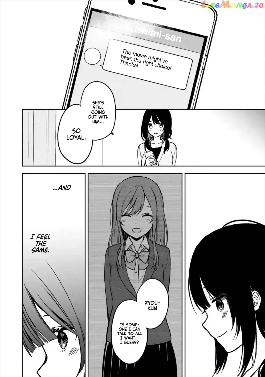 When I Rescued a Beautiful Girl Who Was About to Be Mol*sted, It Was My Childhood Friend Sitting Next to Me chapter 21 - page 24