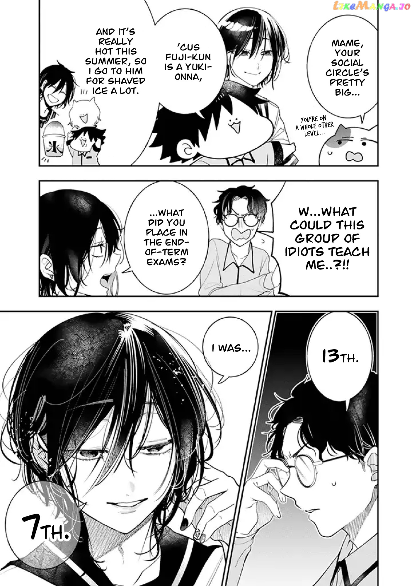 Youkai Gakkou No Seito Hajimemashita! chapter 25 - page 7