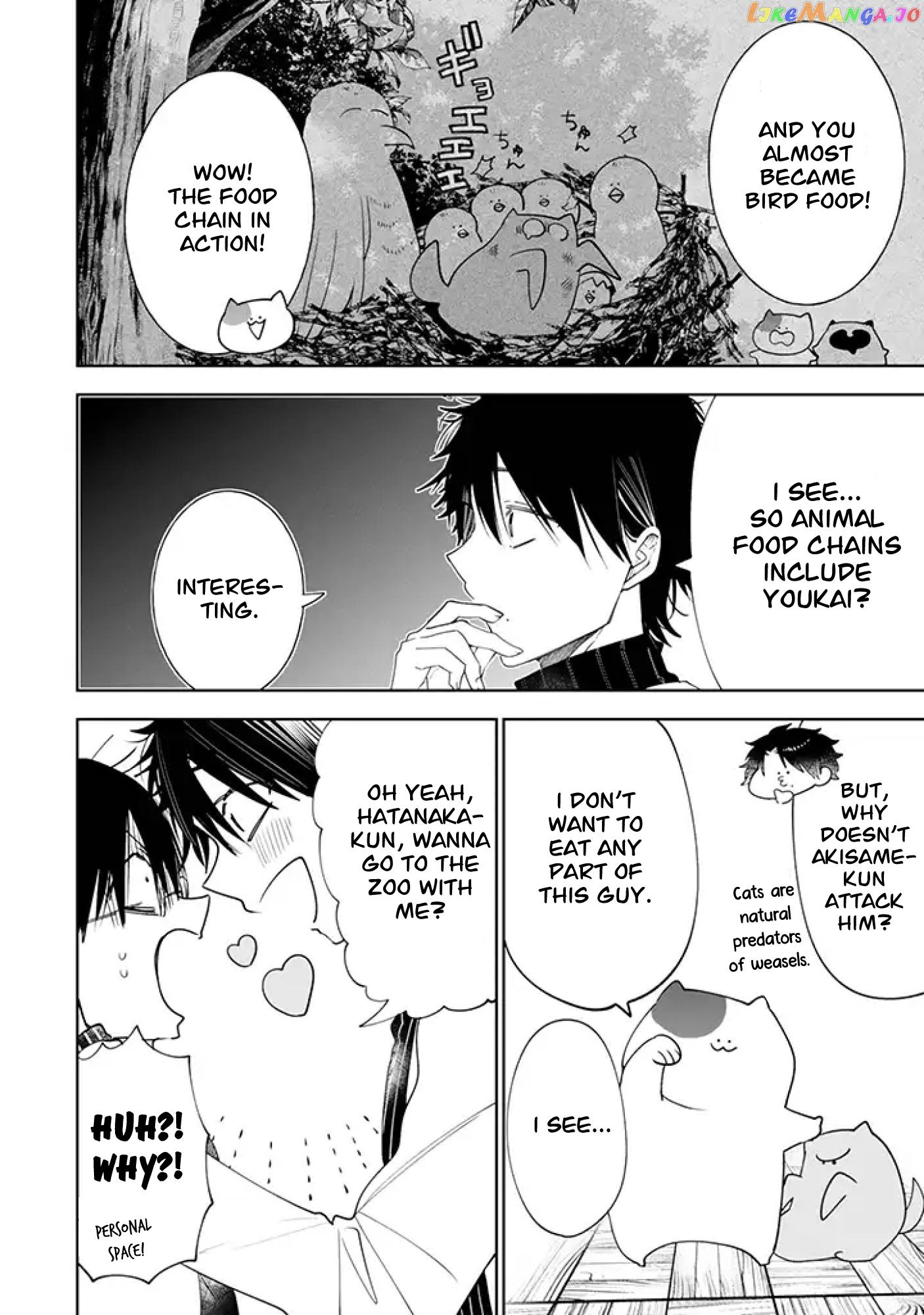 Youkai Gakkou No Seito Hajimemashita! chapter 26 - page 2