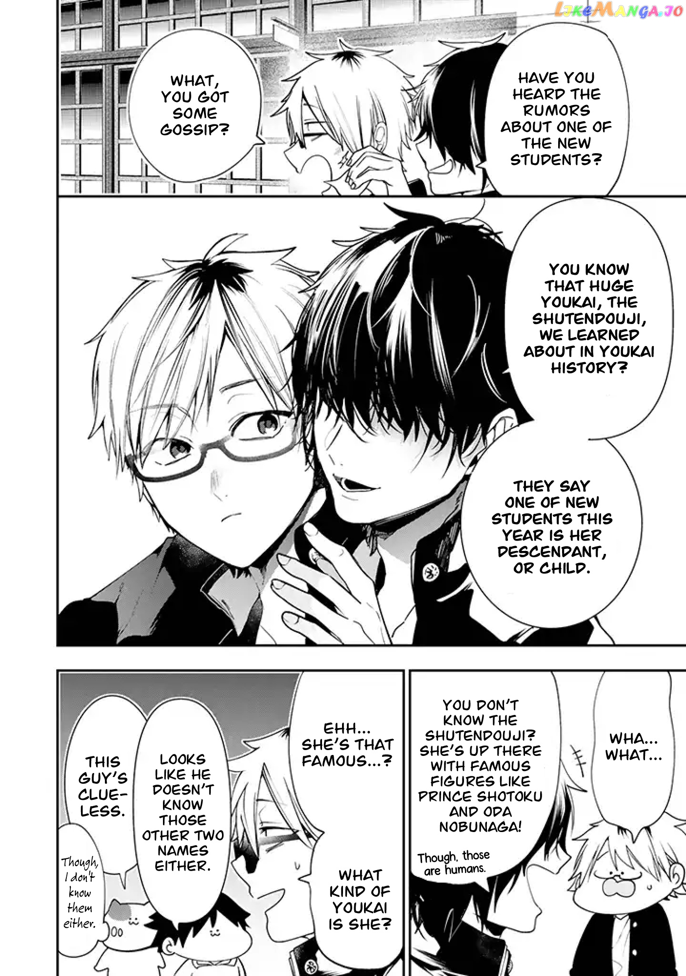 Youkai Gakkou No Seito Hajimemashita! chapter 19 - page 2