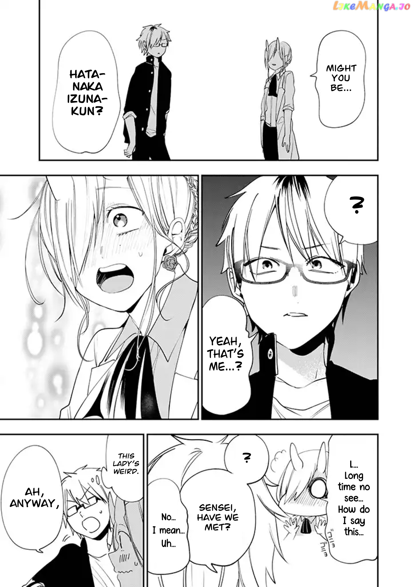 Youkai Gakkou No Seito Hajimemashita! chapter 21 - page 9