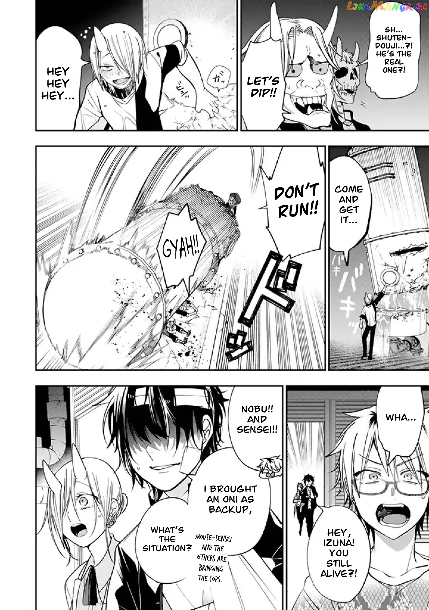 Youkai Gakkou No Seito Hajimemashita! chapter 23 - page 6